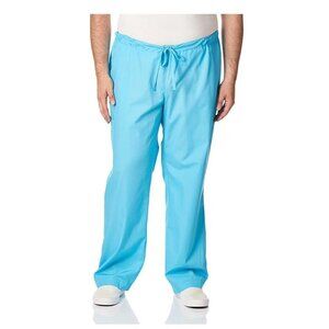 Orange Standard Men's XX-Small Huntington Scrub Pants with Drawstring Waist Blue